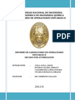 Secado Informe Final 2012-I