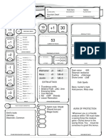 Torin Rockseeker: Warhamer +8 1d8+7 Mace +9 1d6+8