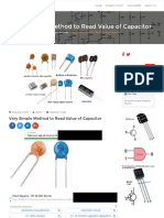 How To Read Capacitor Code Value - Ceramic Capacitor Code Chart