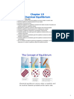 Chemical Equilibrium: The Concept of Equilibrium