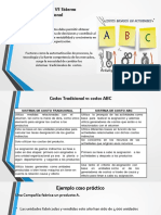 Sistema de Costeo Abc Vs Sistema Tradicional Con Ejercicio de Ejemplo