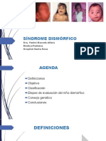 1 Síndrome Dismórfico - Dra. Macedo