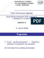 Cours Informatique Appliquée - FSJES HASSAN 2 Casa PDF