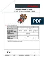 DATA SHEET FireDos FD25000 Stationary