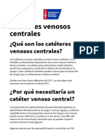 Catéter Venoso Central