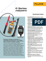 Fluke 500 Series Battery Analyzers: Technical Data