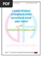 Caselets Data Interpretation Questions With Solutions: Join Us: Telegram - Me/Govtadda