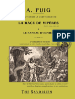 A. Puig - La Race de Vipères Et Le Rameau D'olivier (1897) PDF