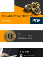 The Adjusting Process