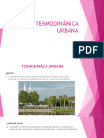 Termodinámica Urbana