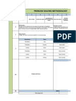 Problem Solving Methodology (8D) : Phase 0 1 2 3 4 5