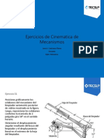 SESION 11 - Ejercicios de Cinematica de Mecanismos