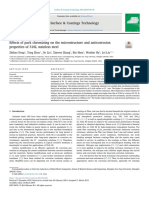 Effectos de Cromado en Microestrutura y Propiedades de Anticorrosion 316L