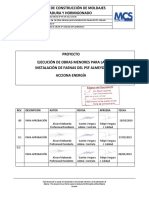 Procedimiento de Construcción de Moldaje, Enfierradura y Hormigón R02 - T