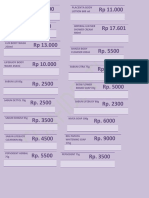 Daftar Harga 2