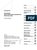 Programming Manual - Measuring Cycles Sinumerik840D PDF