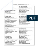 List of Stona 2018 Fair Commiittee Term of 2016-2018