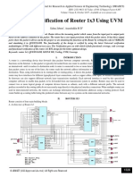 Design and Verification of Router 1x3 Using UVM