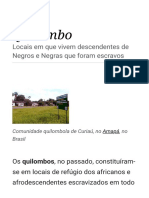 Quilombo - Wikipédia, A Enciclopédia Livre