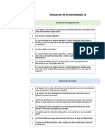 Evaluacion de Las 5s