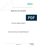 Manual de Usuario Ventas