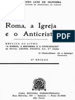 Ernesto Luiz de Oliveira - Roma, A Igreja e o Anticristo PDF