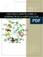 Anexo No 36. Guía para La Elaboración de Huertas Escolares