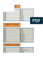 Steel Specification Conversion JIS-ACI