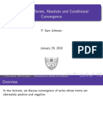 Alternating Series, Absolute and Conditional Convergence-1