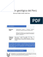 Evolución Geológica Del Perú Undac