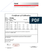 Calibration Certificate HTW1500B - 2011-286386