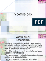 Volatile Oils