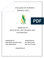 Inc in Nursing Education