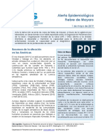 2019 Mayo 01 Phe Alerta Epidemiologica Mayaro