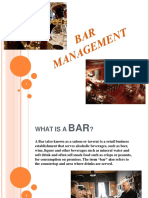 Bar Management