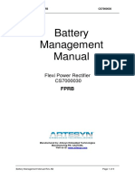 Battery Management Manual For Flexi Power Rectifier Rev AB