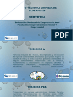 Curso de Limpieza y Desinfeccion