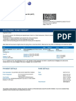 Your Electronic Ticket-EMD Receipt