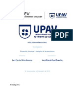 Dimensión Funcional y Biológica de Las Emociones