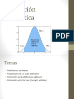 5 Estimación Estadística