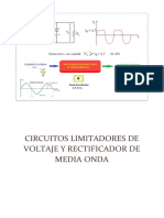 Circuito Limitadores y Enclavadores Con Diodos