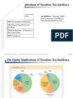 The Equity Implications of Taxation: Tax Incidence