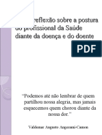 Breve Reflexão Sobre A Postura Do Profissional Da