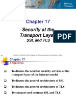 A1263556640 - 23521 - 29 - 2019 - 16 Security at The Transport Layer SSL and TLS Chapter - 17