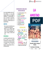 Triptico de Amistad