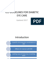 Ico Guidelines For Diabetic Eye Care