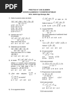 X 3x MX 15 X 3 X 3x MX 15 X 3: Práctica #3 de Álgebra