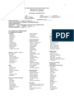 Physical Assessment of An Ulcer Patient