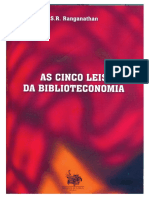 As Cinco Leis Da Biblioteconomi - Ranganathan PDF