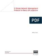 BARCO Simple Network Management Protocol For Barco DP Projectors